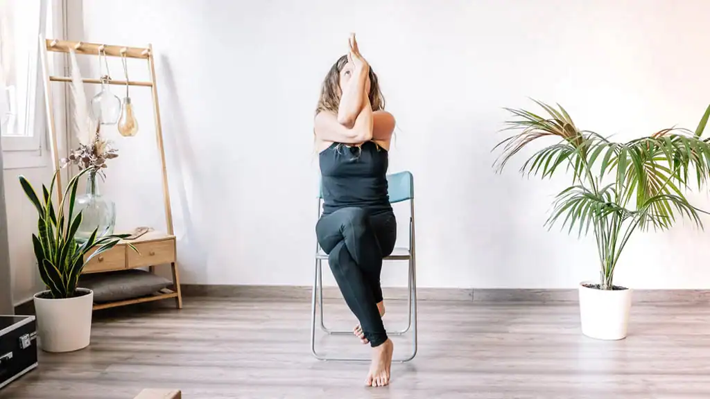office yoga poses
